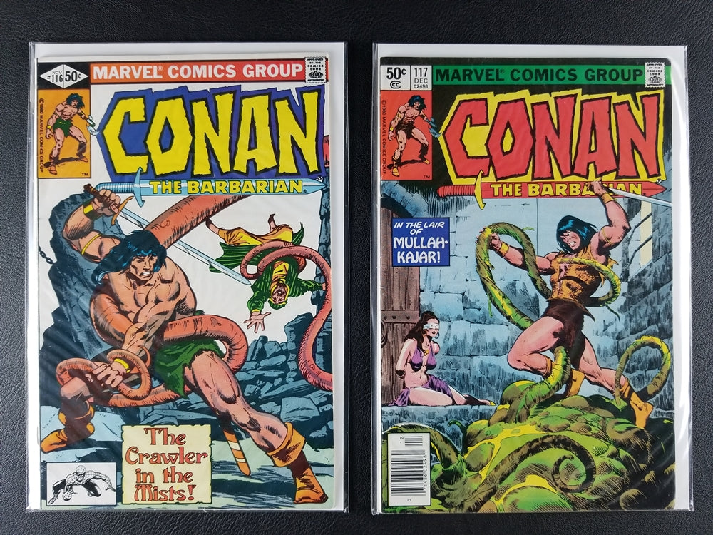 Conan the Barbarian #116-120 Set (Marvel, 1980-81)