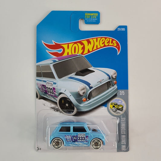 Hot Wheels - Morris Mini (Metalflake Light Blue)