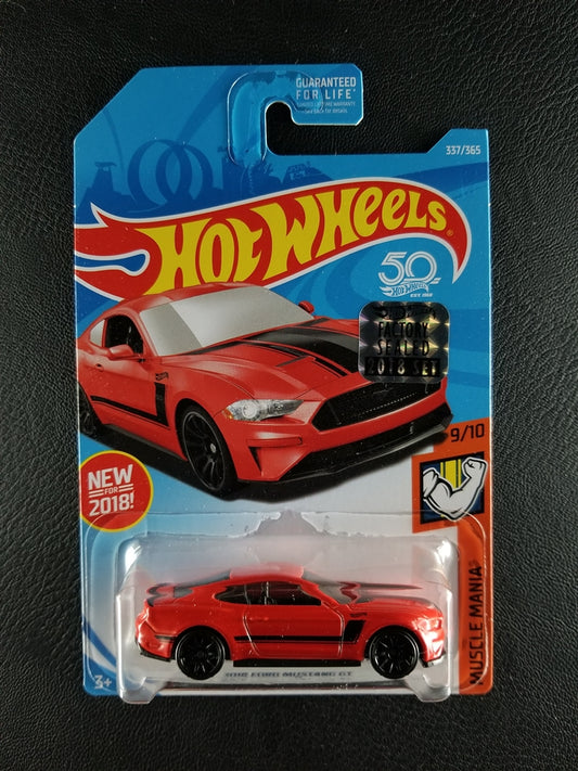 Hot Wheels - 2018 Ford Mustang GT (Orange) [Factory Sealed 2018 Set]