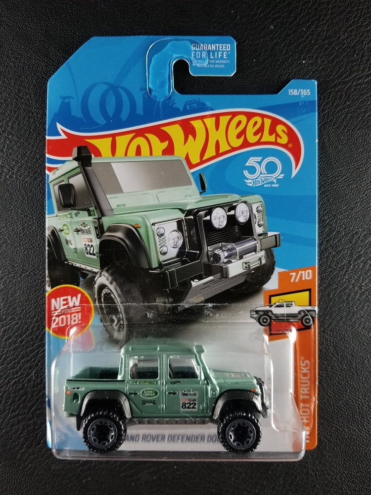 Hot Wheels - '15 Land Rover Defender Double Cab (Green)