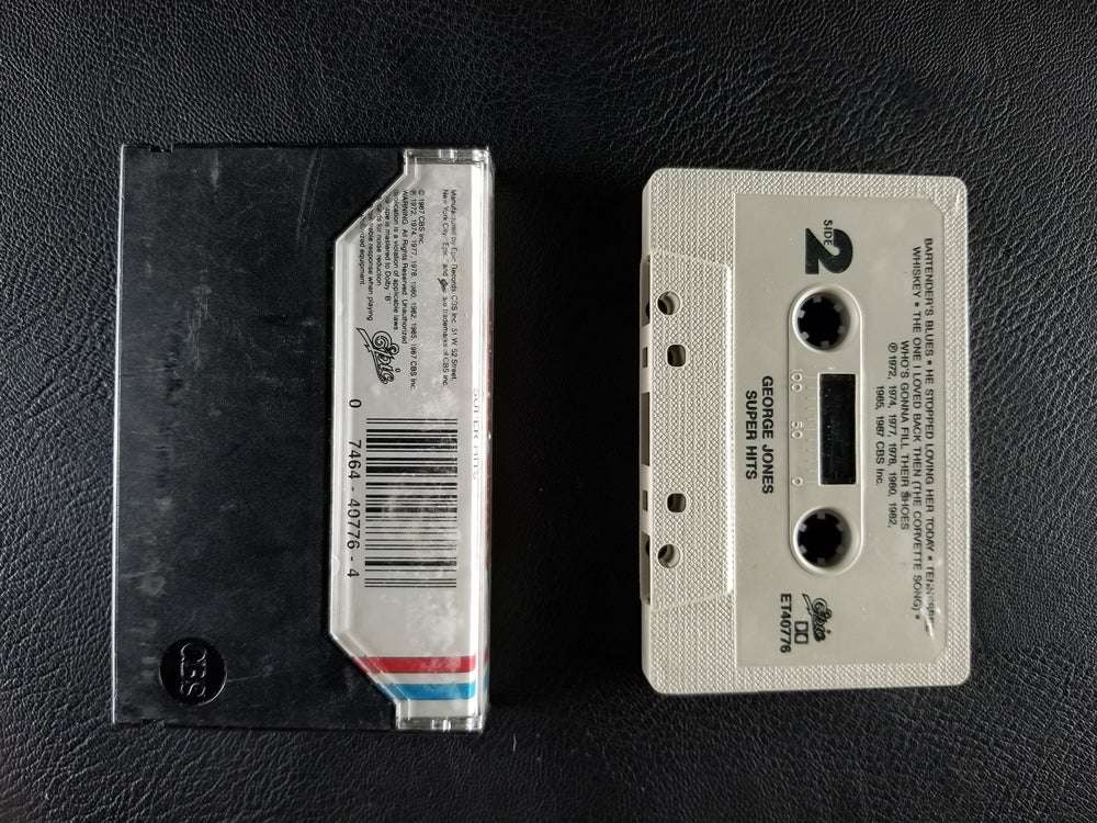 George Jones - Super Hits (1987, Cassette)