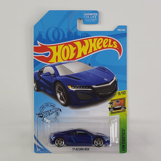 Hot Wheels - '17 Acura NSX (Dark Blue)