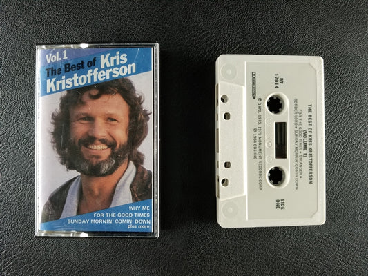 Kris Kristofferson - The Best of Kris Kristofferson, Vol. 1 (1984, Cassette)