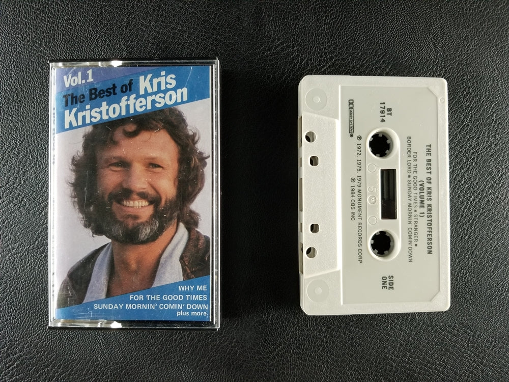 Kris Kristofferson - The Best of Kris Kristofferson, Vol. 1 (1984, Cassette)