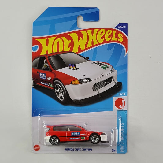Hot Wheels - Honda Civic Custom (Cherry Red)