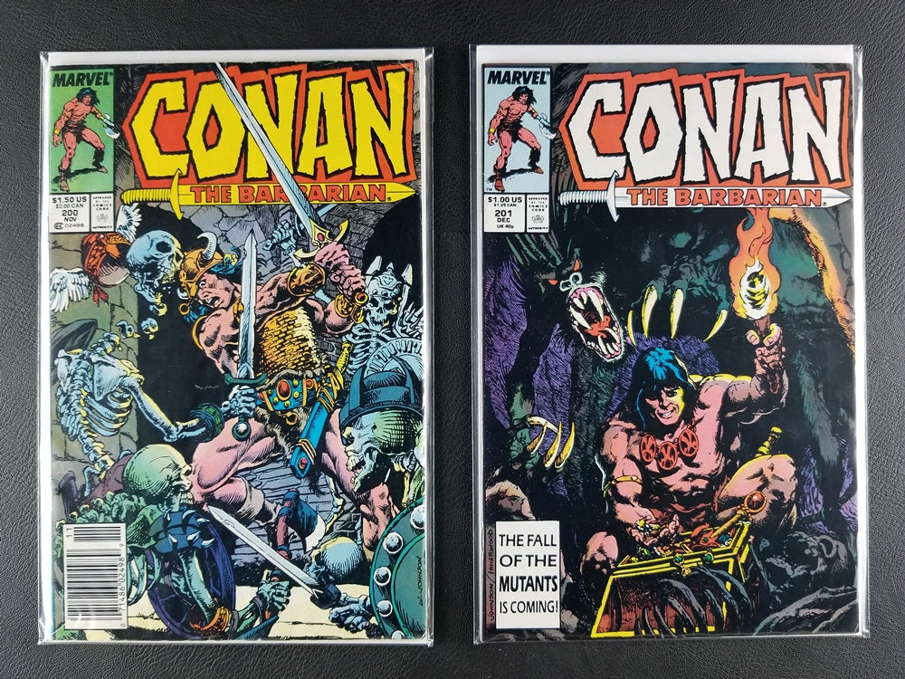 Conan the Barbarian #200-209 Set (Marvel, 1987-88)