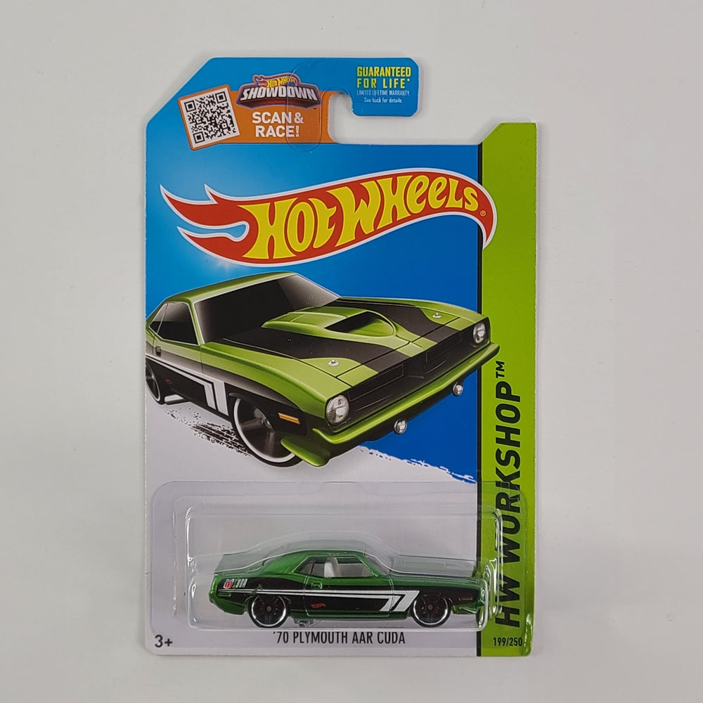 Hot Wheels - '70 Plymouth AAR Cuda (Green)