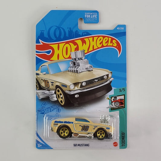 Hot Wheels - '68 Mustang (Mustard)