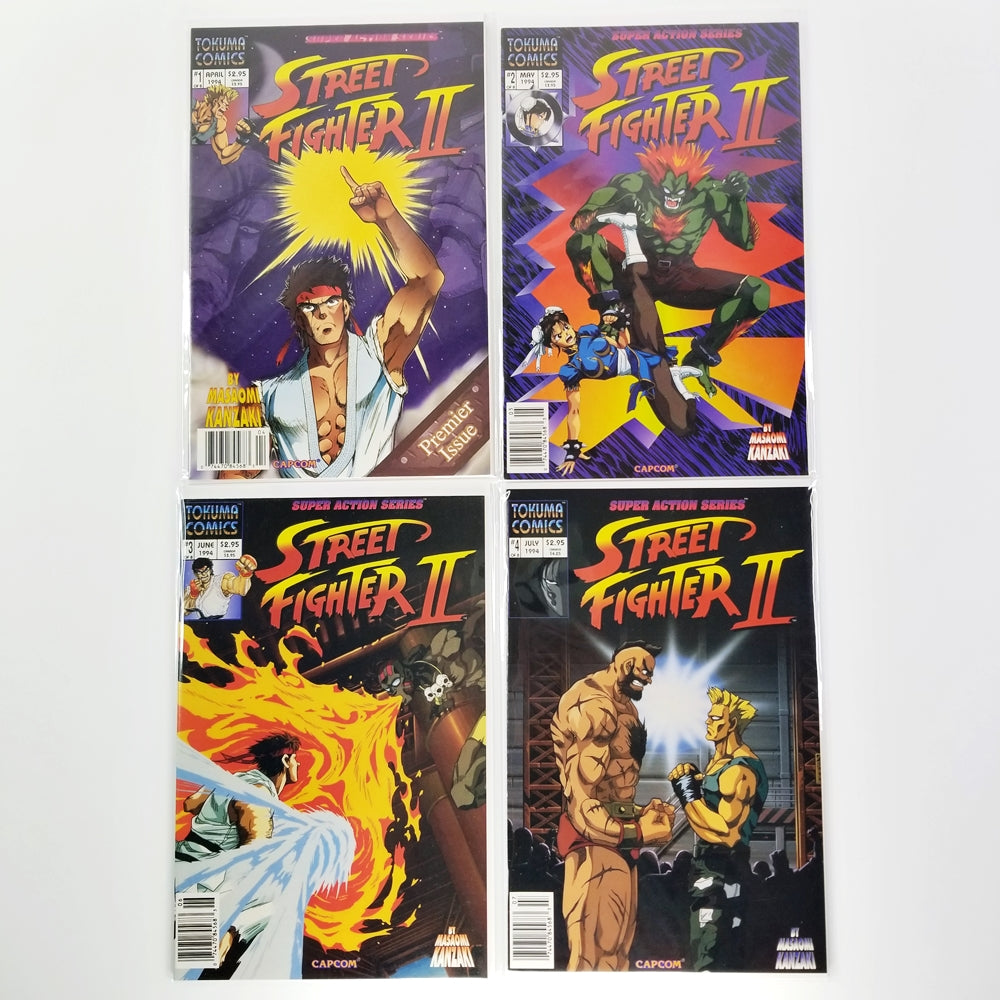 Street Fighter II Set 1 2 3 4 5 6 7 8 (Tokuma, 1994)