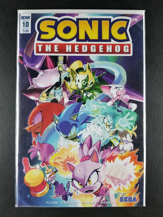 Sonic the Hedgehog [2018] #10A (IDW Publishing, October 2018)