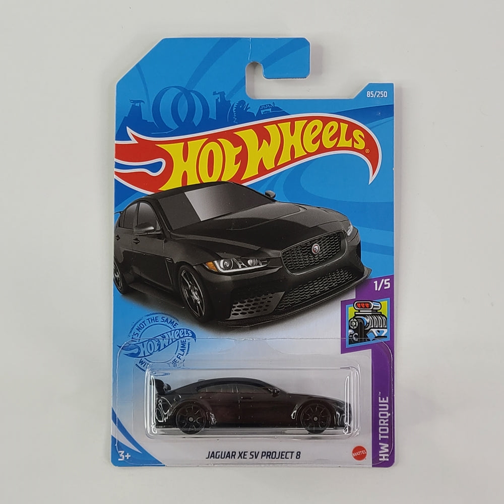 Hot Wheels - Jaguar XE SV Project 8 (Black)