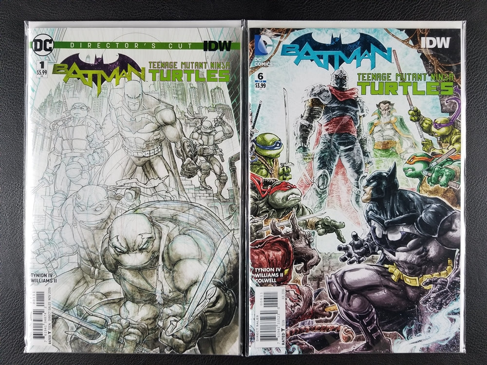 Batman/Teenage Mutant Ninja Turtles #1DC & 6A Set (DC/IDW, 2016)