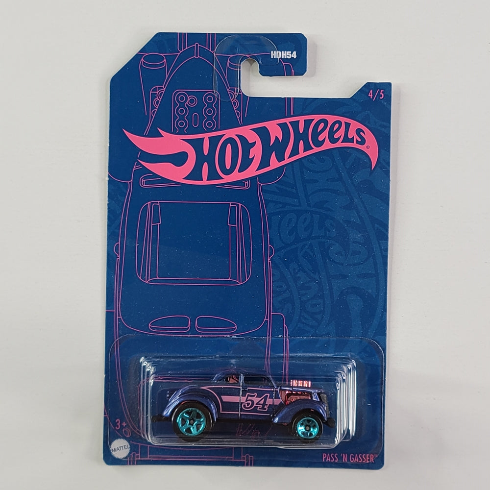 Hot Wheels - Pass 'N Gasser (Metalflake Dark Blue)