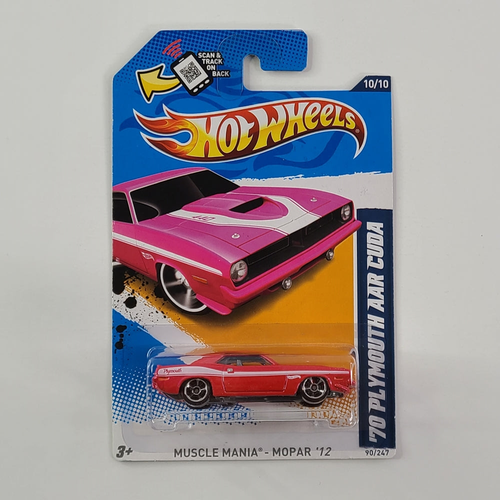 Hot Wheels - '70 Plymouth AAR Cuda (Pink)