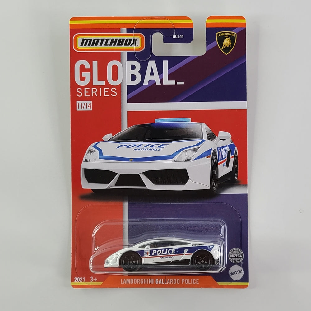 Matchbox - Lamborghini Gallardo Police (White)