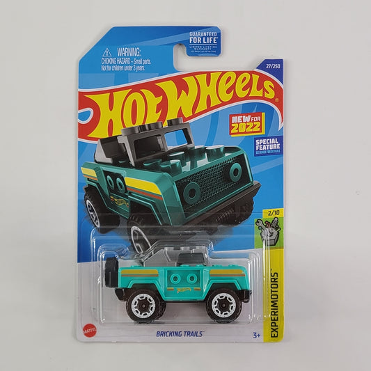 Hot Wheels - Bricking Trails (Cyan)