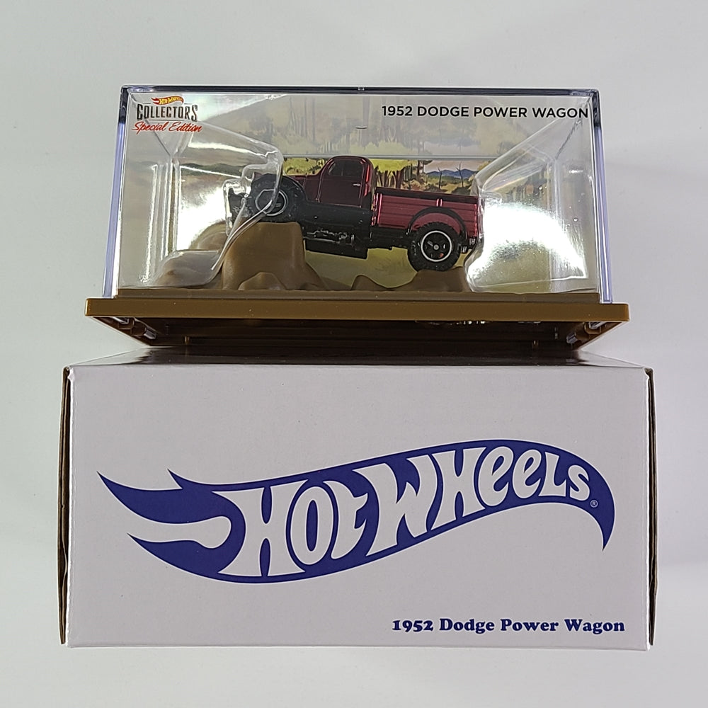 Hot Wheels - 1952 Dodge Power Wagon (Spectraflame Oxblood) [2022 RLC Exclusive - 5514/25000]