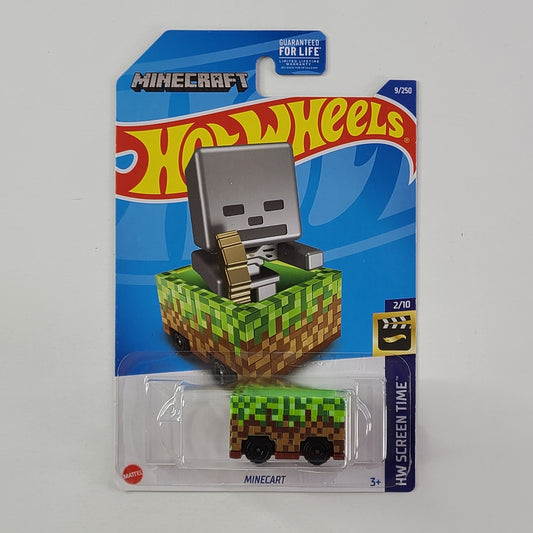 Hot Wheels - Minecart (Green)