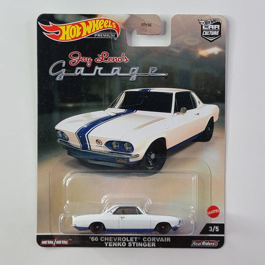 Hot Wheels Premium - '66 Chevrolet Corvair Yenko Stinger (White)