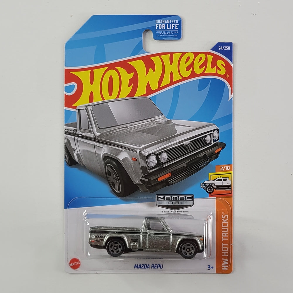 Hot Wheels - Mazda REPU (ZAMAC) [Walmart Exclusive Zamac Edition]