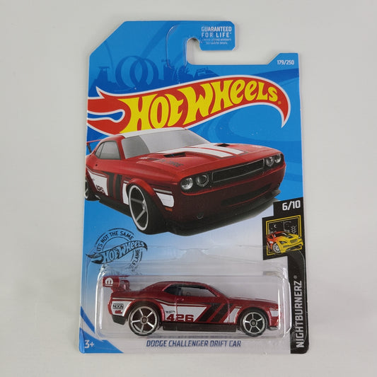 Hot Wheels - Dodge Challenger Drift Car (Red)