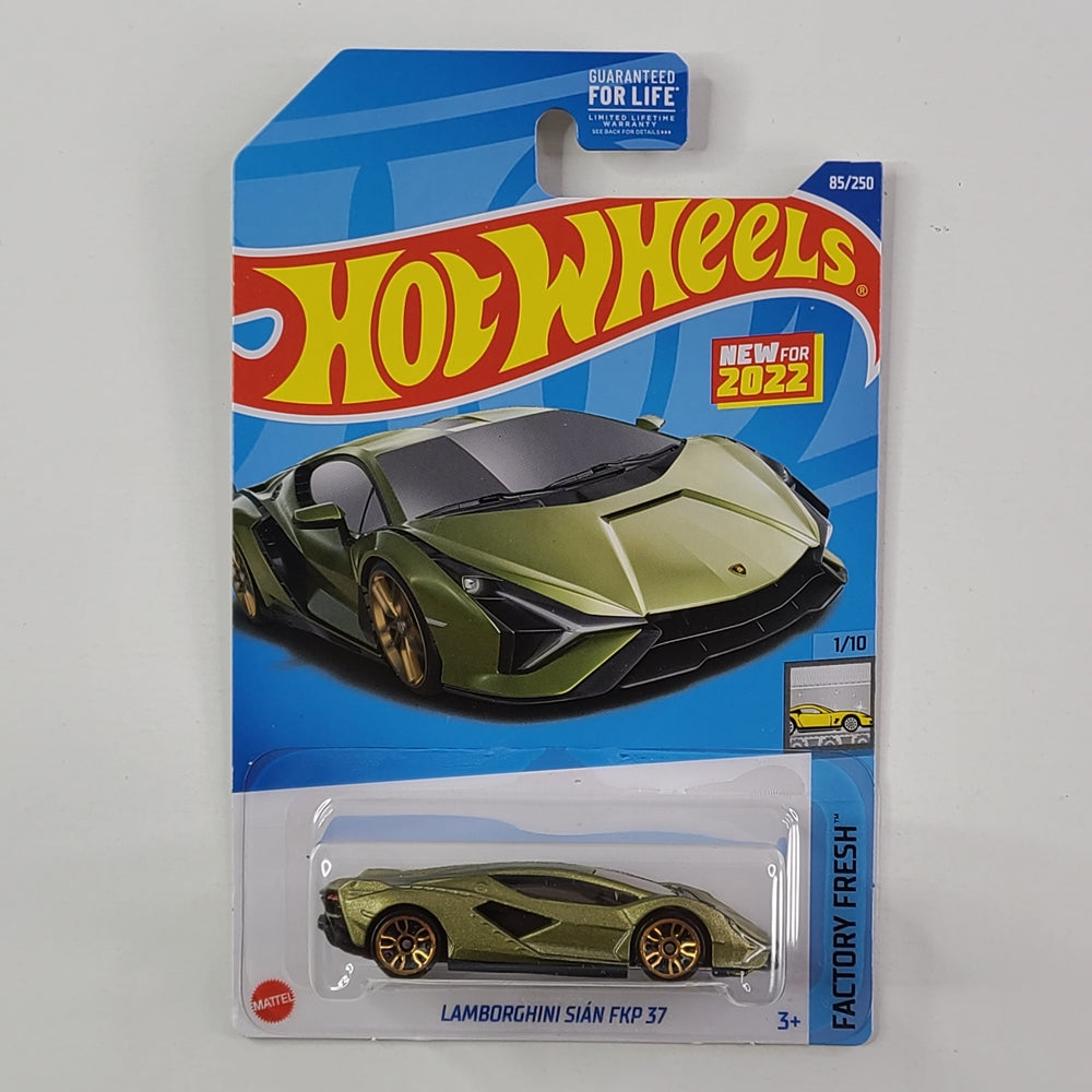 Hot Wheels - Lamborghini Sián FKP 37 (Metalflake Verde Gea Lucido)