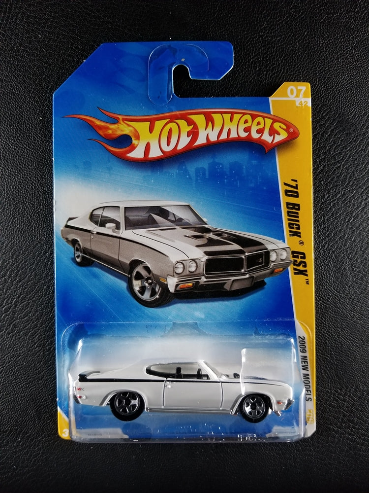 Hot Wheels - '70 Buick GSX (White) [7/42 - 2009 New Models]