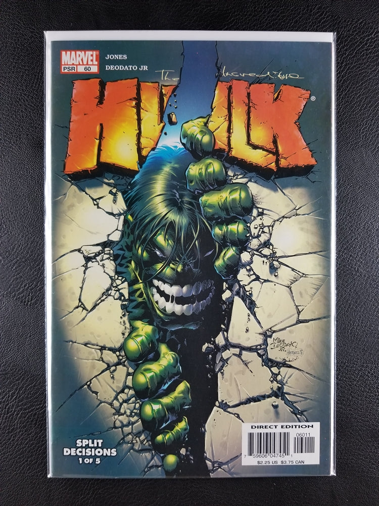 The Incredible Hulk [2nd Series] #60 (Marvel, November 2003)