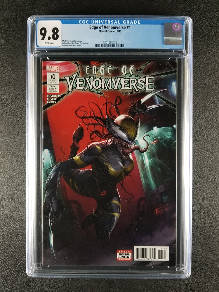 Edge of Venomverse #1A (Marvel, August 2017) [9.8 CGC]