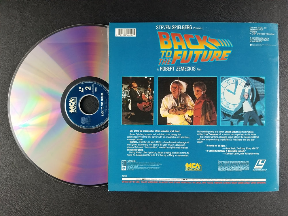 Back to the Future (1986, Laserdisc)