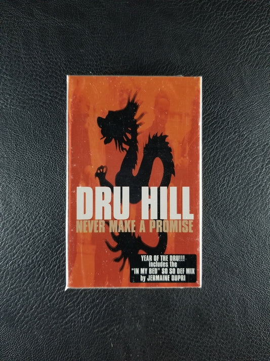 Dru Hill - Never Make a Promise (1997, Cassette Single) [SEALED]