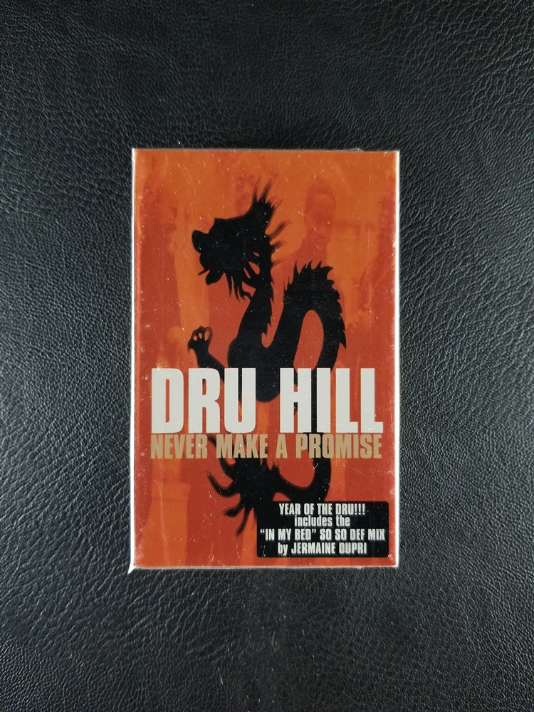 Dru Hill - Never Make a Promise (1997, Cassette Single) [SEALED]
