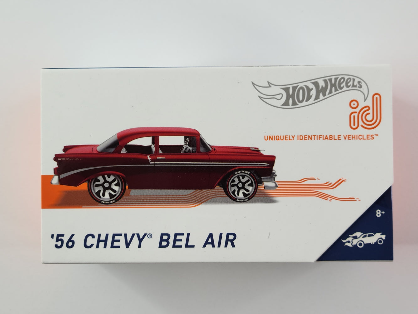 Hot Wheels id - '56 Chevy Bel Air (Spectraflame Red)