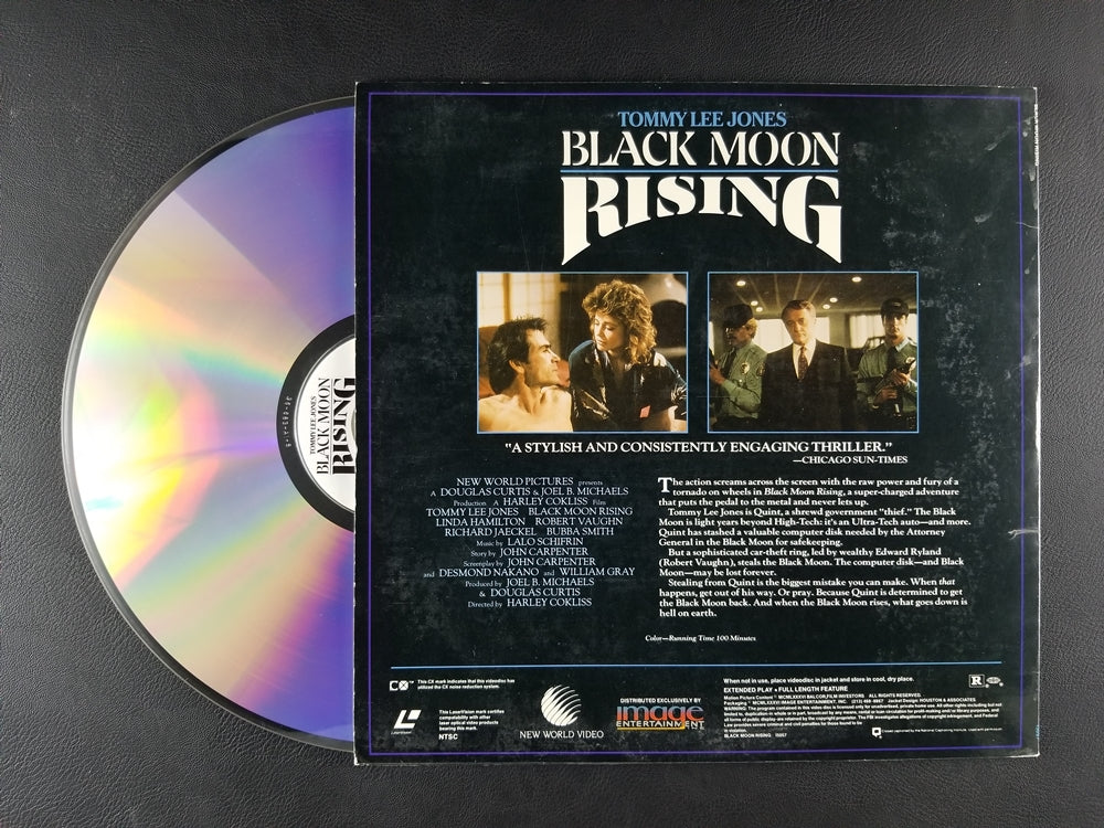 Black Moon Rising (1986, Laserdisc)