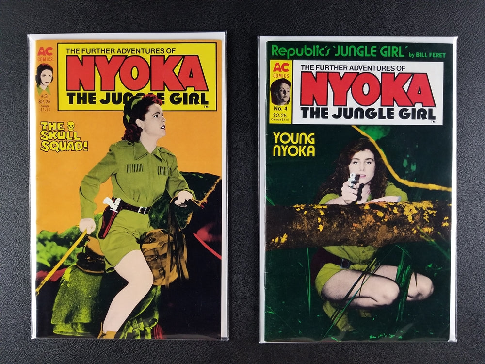 The Further Adventures of Nyoka the Jungle Girl #1-5 Set (AC Comics, 1988-89)