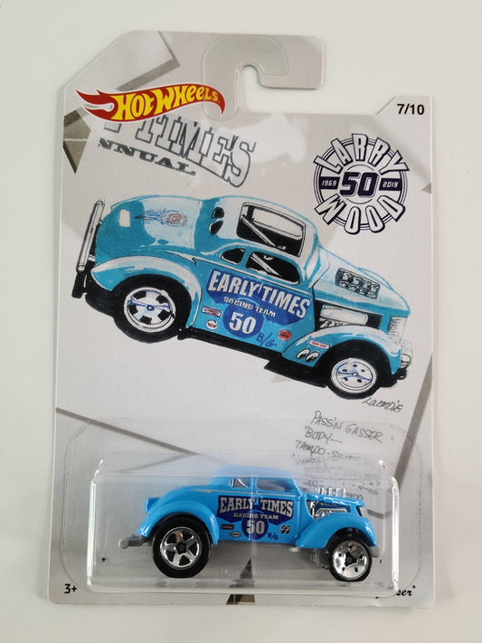 Hot Wheels - Pass'n Gasser (Baby Blue) [7/10 - 2019 Larry Wood 50th]