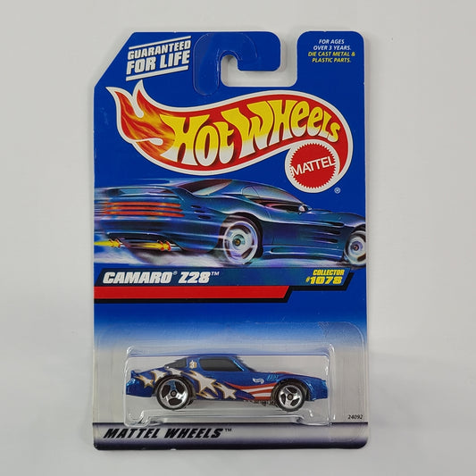 Hot Wheels - Camaro Z28 (Metalflake Blue) [1999 Hot Wheels - #1078]