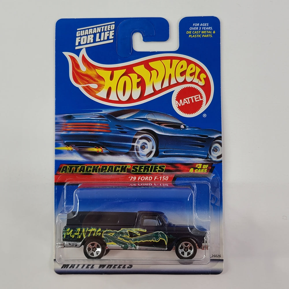 Hot Wheels - '79 Ford F-150 (Dark Blue)