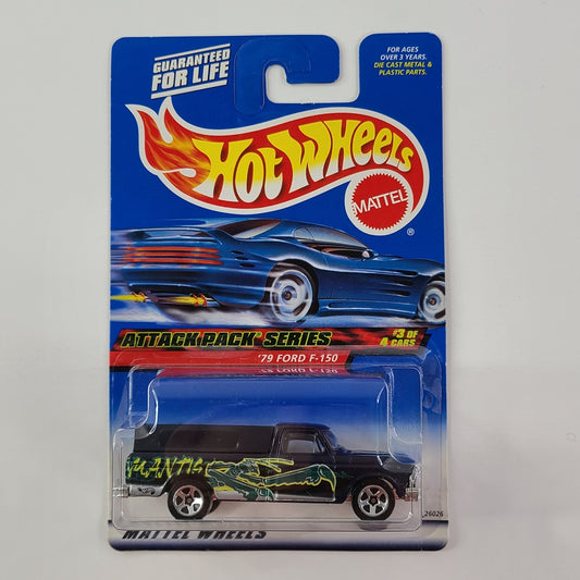 Hot Wheels - '79 Ford F-150 (Dark Blue)