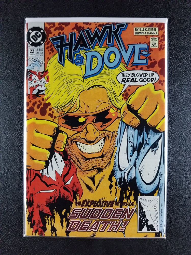 Hawk & Dove [3rd Series] #22 (DC, March 1991)