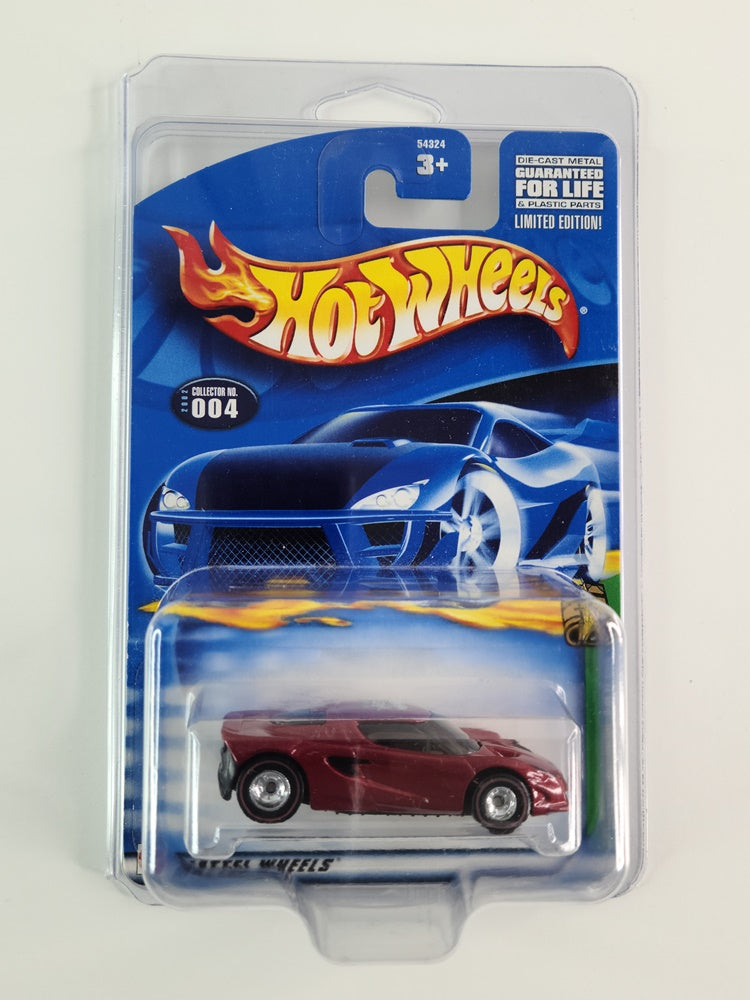 Hot Wheels - Lotus Project M250 (Metalflake Red) [4/12 - 2002 HW Treasure Hunt]