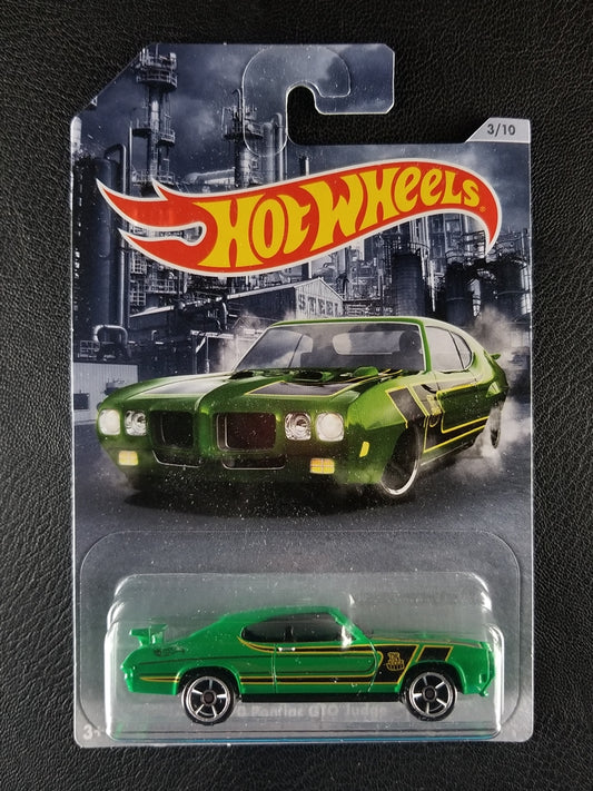 Hot Wheels - '70 Pontiac GTO Judge (Green) [3/10 - 2020 HW American Steel]