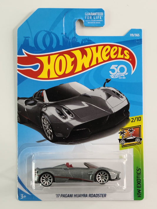 Hot Wheels - '17 Pagani Huayra Roadster (Gray)