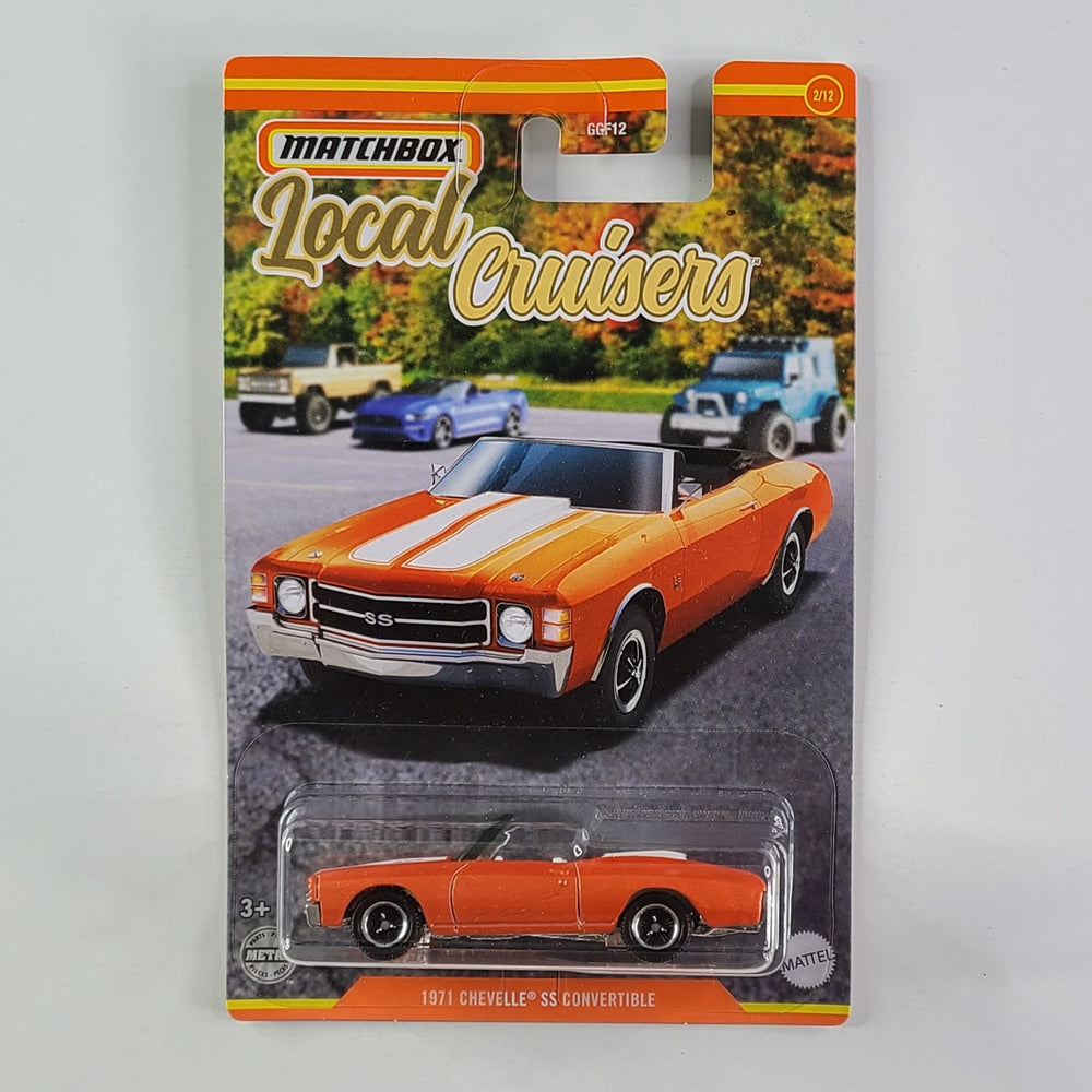 Matchbox - 1971 Chevelle SS Convertible (Orange) [Walmart Exclusive]