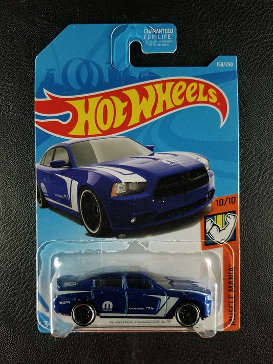 Hot Wheels - '11 Dodge Charger (Blue)