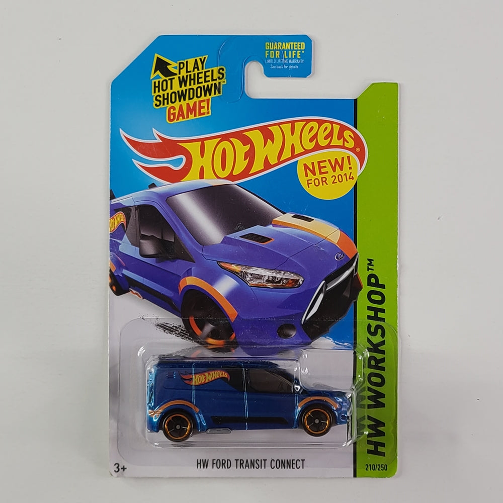 Hot Wheels - HW Ford Transit Connect (Metallic Blue)