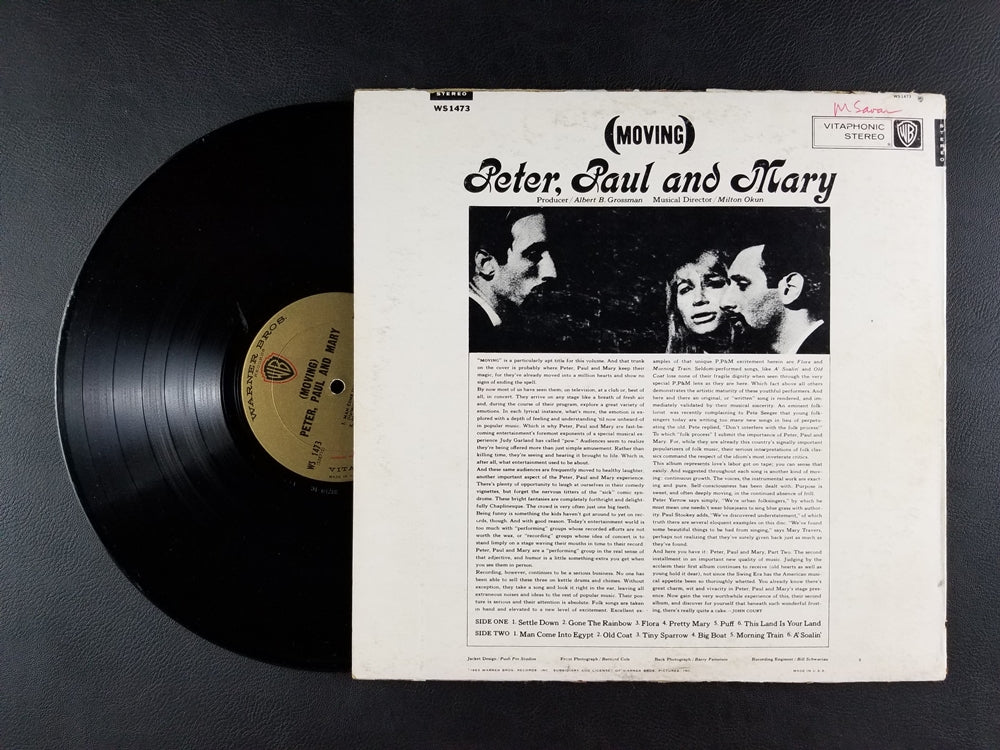 Peter, Paul and Mary - (Moving) (1963, LP)