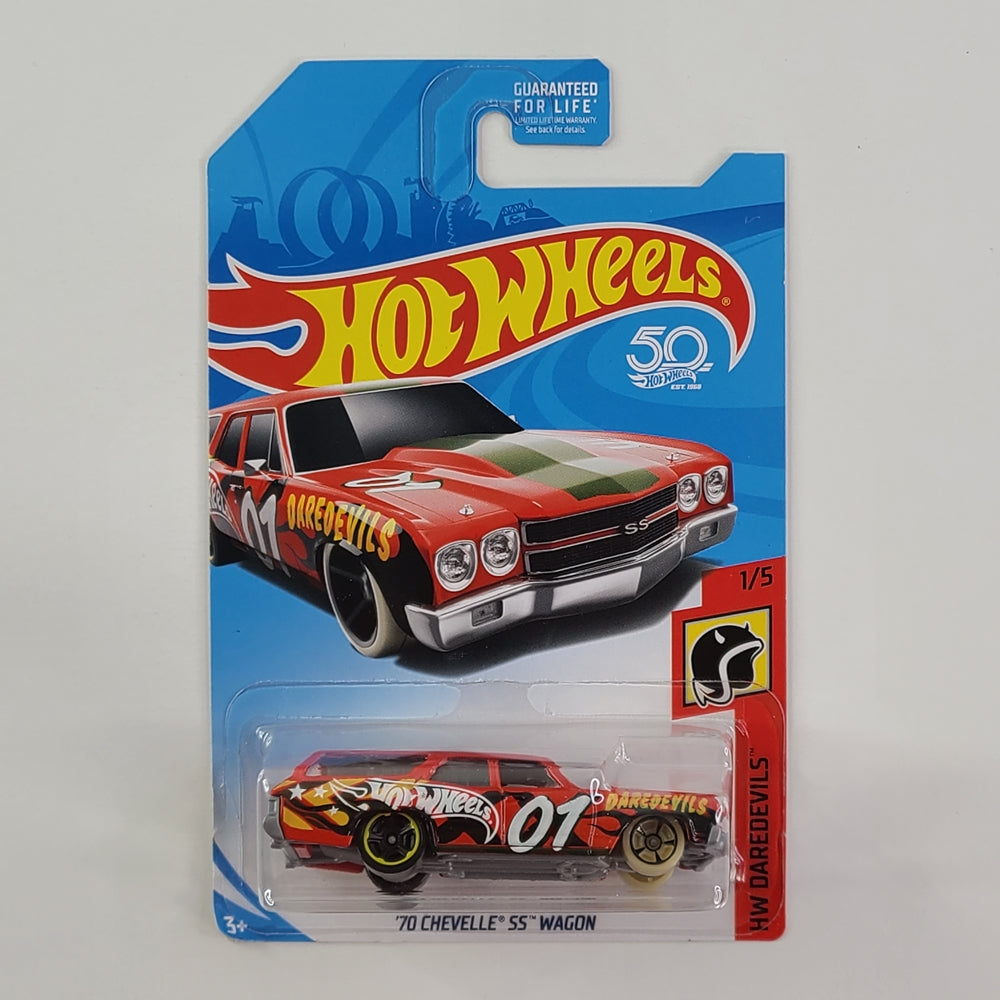 Hot Wheels - '70 Chevelle SS Wagon (Red)