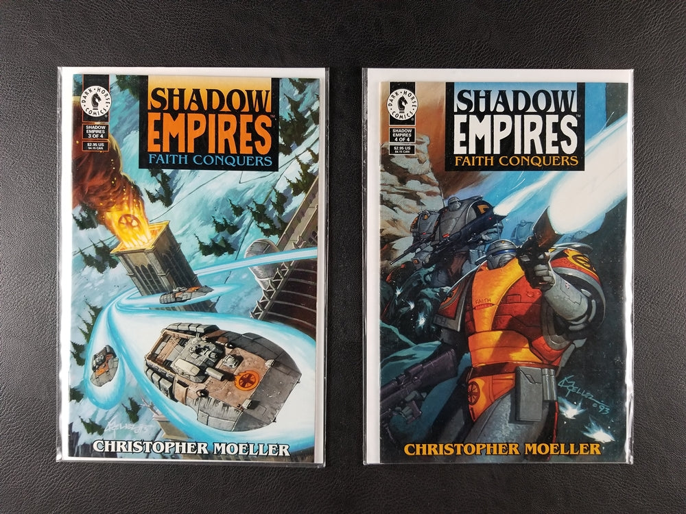 Shadow Empires: Faith Conquers #1-4 Set (Dark Horse, 1994)