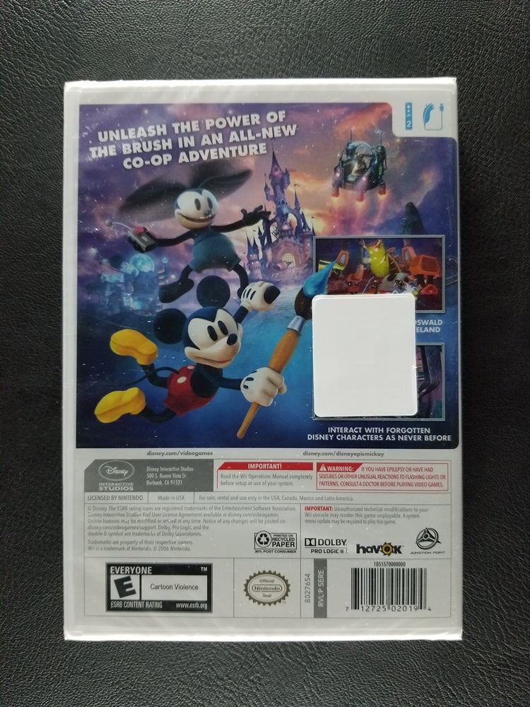 Epic Mickey 2: The Power of Two (2012, Wii) [SEALED]